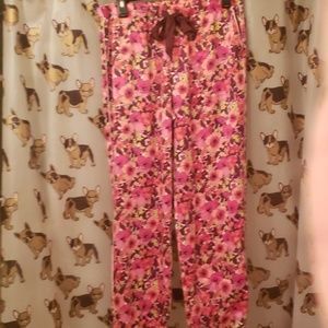 Vs floral pj pants sold